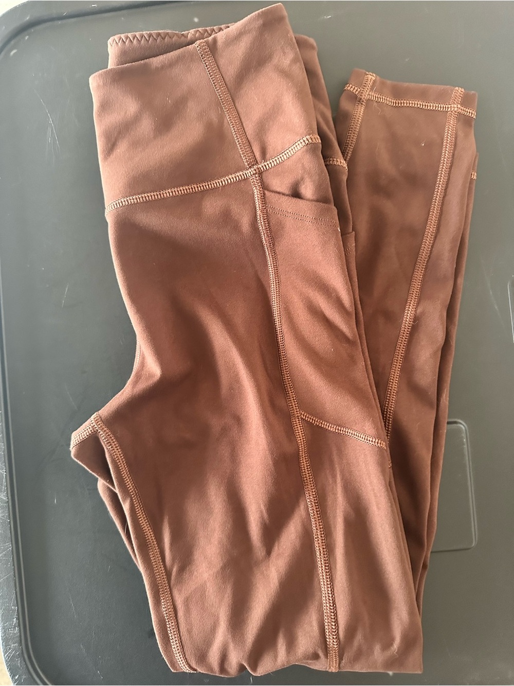 Victoria's Secret Brown High-Waist Leggings